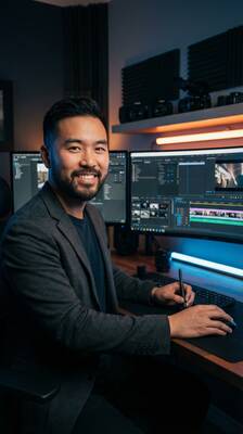 麻豆视频剪辑师王浩